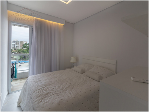 Imagem 14 de 24 de Apartamento Frontal Com 3 Quartos E Vista Para O Mar No Centro De Bertioga - Ap00324 - 70496287