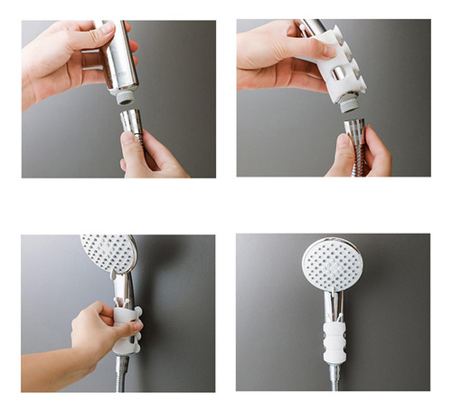 Soporte De Ducha Con Ventosa For Ducha De Baño, Soporte De