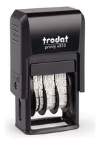 Comprar Mini Sello Fechador Autoentintable Printy 4810 Trodat 38 Mm Color De La Tinta Negro Color Del Exterior Negro