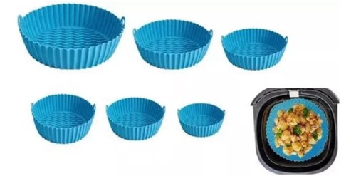 Moldes Silicona Freidoras De Aire Tapete Para Airfryer Setx6