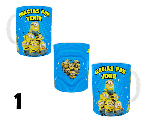 Taza Plástico Souvenir X20 Minions