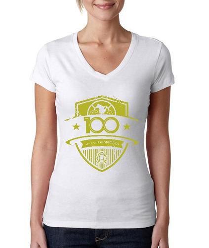 Playera Mujer 100 Años America Futbol  Envío Gratis