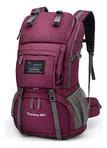 Mochila De Senderismo Mountaintop De 40 Litros Para Mujeres