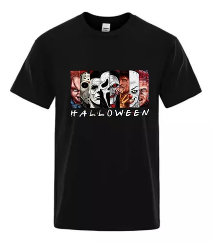 Camiseta Halloween Dia das Bruxas Terror Adulto Infantil Masculina Feminina  Baby look Estampa Total Personalizada HLE09