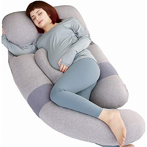 Moon Pine Almohada De Embarazo De 60 Pulgadas, Almohada Corp