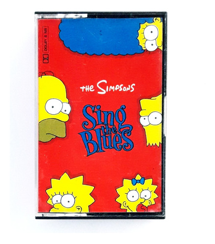 Casete The Simpsons Sing The Blues Edicion  Uy  Oka (Reacondicionado)