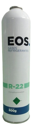 Gás R22 Fluído Refrigerante R22 Refil Lata 800gr Eos