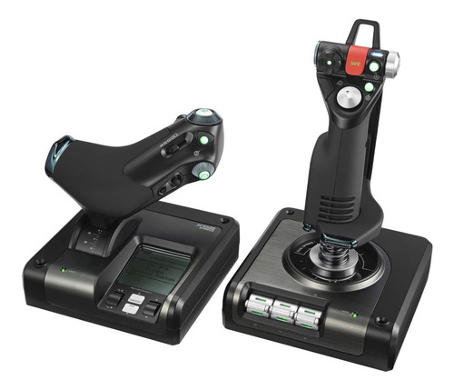 Sistema De Control Logitech X52 Pro Para Simulador De Vuelo
