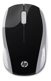 Mouse inalámbrico HP 200 plateado