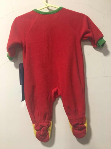 Imagen 4 de 6 de Enterizo De Bebé Navideño, De Disney, Talla 0/3 Meses