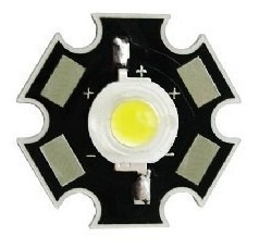 Led Alta Potencia Con Predisipador Blanco Frio 3w 10 Unid