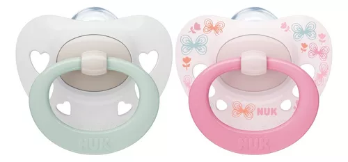 Set x2 Chupetes NUK Space 18-36 meses