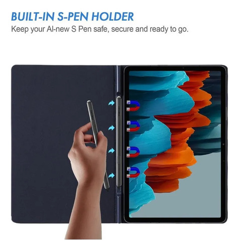 Funda Magnética Con Ventosa Para Tableta Tab S8/s8+.