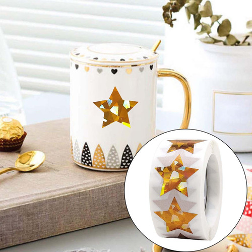 500 Pegatinas De Estrellas, Etiquetas Decorativas Estilo B