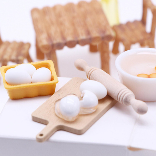 Juego De Escritorio Y Silla En Miniatura Para Casa De