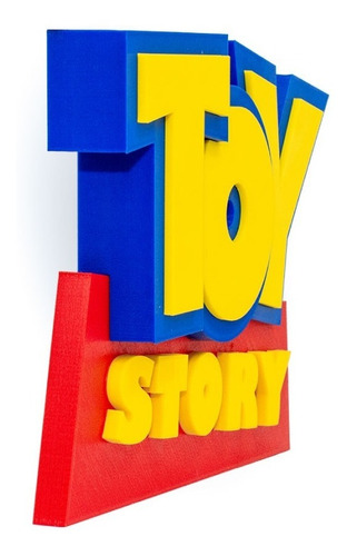 Imagen 3 de 3 de Cartel Toy Story Impreso En 3d Excelente Calidad