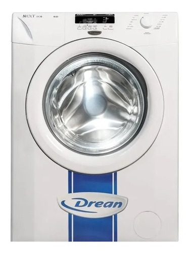 Lavarropas Drean Next 8.10 Eco 8kg 1000rpm Blanco