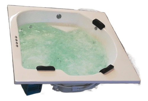 Jacuzzi Max Delirio 195x195x70 12 Jets 1 Hp 2 Aire Acrilico