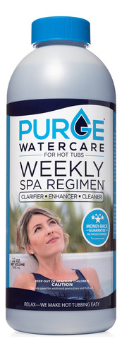 Purge Watercare Limpiador Semanal 3 En 1 Para Bañera De Hi.