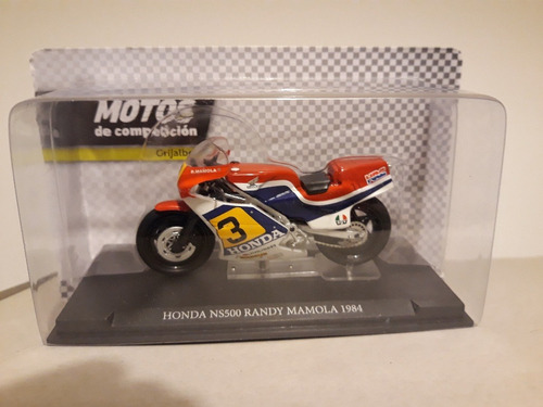 Moto Honda Ns500 Mamola 84  Esc 1 24  Aprox 7cm  Colección