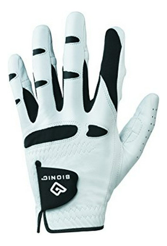 Guante Golf Hombre Bionic Ggncmll, Izq. Cadete L, Blanco