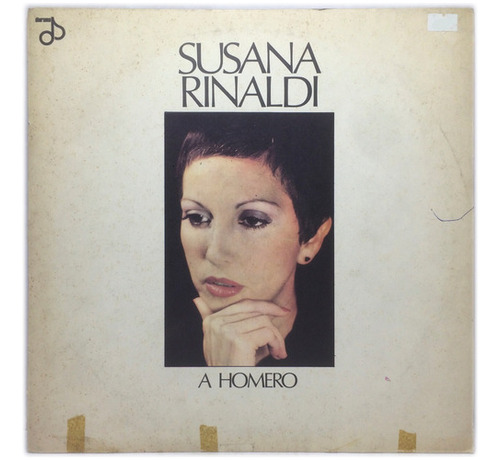 Vinilo Susana Rinaldi A Homero Lp Argentina 1968