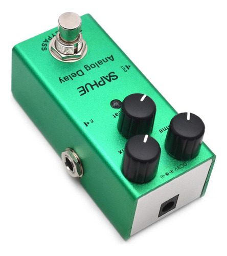 // Pedal De Guitarra, Mini Compacto Com Para Atraso