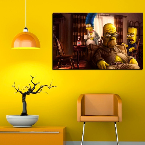 Cuadro Decorativo Infantiles Los Simpsons