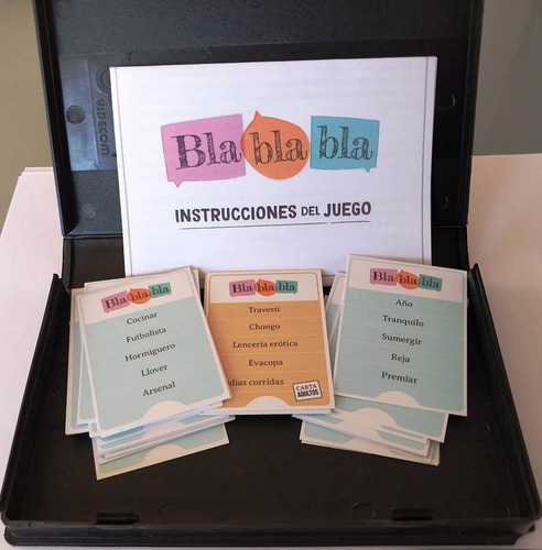 Juego De Mesa Blablabla Juego De Comunicación , Partygames