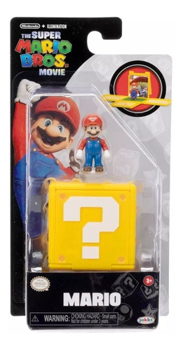 Super Mario Bros La Pelicula  Mario Mini Figura Articulada