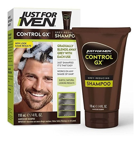 Just For Men Control Gx Shampoo Original Nuevo Envase