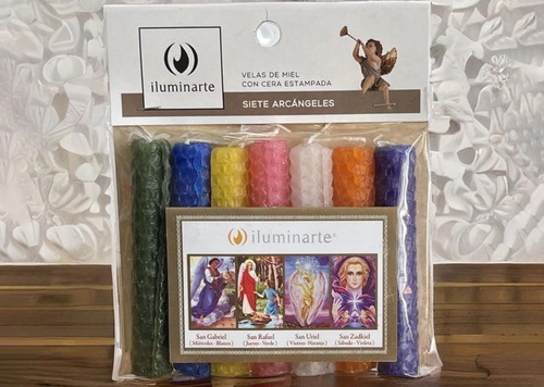 Set 7 Arcangeles Pvc 12cm (aprox) Irrompibles
