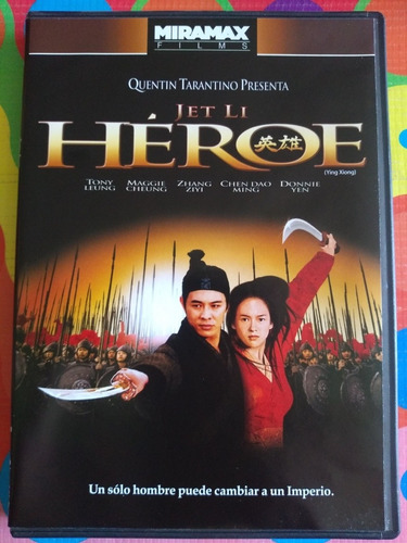 Dvd Jet Li Héroe  