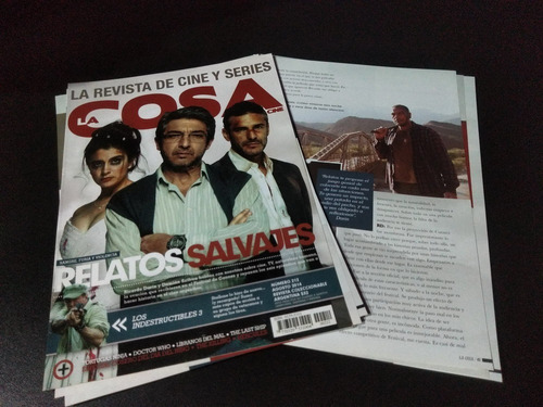 Relatos Salvajes * Tapa Y Nota Revista La Cosa 212 * 2014