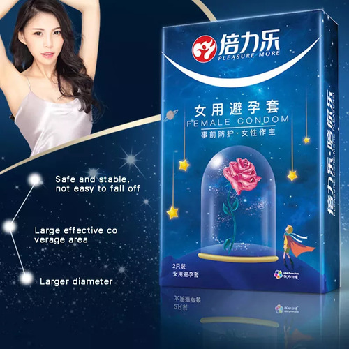Preservativo Feminino Portátil De Látex T 2 Unidades