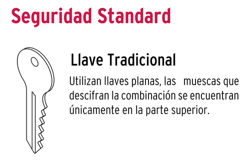 Cerrojo Chapa Tradicional Llave Espesor Estándar Mod Antiguo