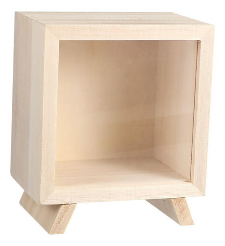 La Hucha De Madera Debe Romperse Para Abrir La Caja De