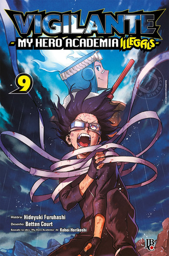 Vigilante My Hero Academia Illegals Vol. 09, de Furuhashi, Hideyuki. Japorama Editora e Comunicação Ltda, capa mole em português, 2021