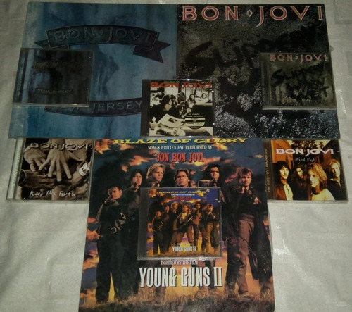 Héroes Del Hair Metal: Bon Jovi & Jon Bon Jovi (6 Cds+1 Lp)