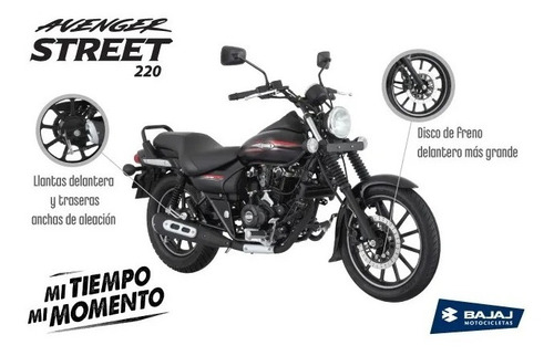Bajaj Avenger Street 18ctas$24.319 Consultar Contado$$ Mroma