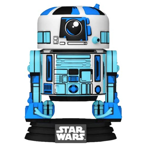 Figura De Vinilo Funko Pop! Serie Retro De Star Wars R2-d2 D