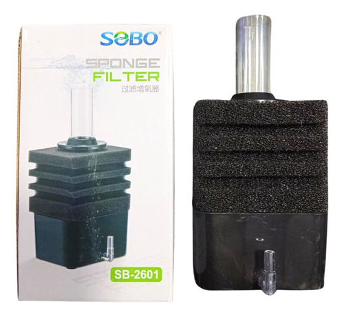 Filtro Esponja Sobo Sb-2601 Difusora Material Filtrante