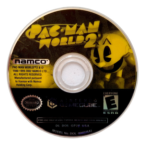 Pac-man Vs. Pac-man World 2 Game Cube (Reacondicionado)