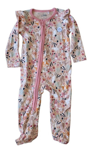 Body Rosado Completo Para Bebe, Marca Laughing Llama