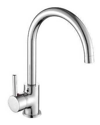 Imagen 3 de 4 de Set Baño Bacha Loza Blanco Pili Griferia Flaming Monocomando