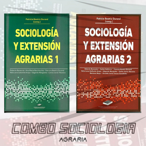 Combo Sociologia Agraria - Editorial Facultad Agronomia