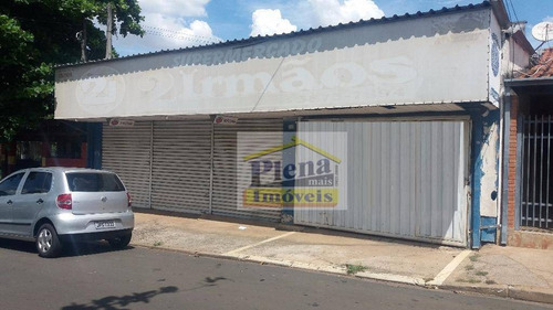 Salão Comercial Para Locação, Vila Yolanda Costa E Silva, Sumaré. - Sl0586