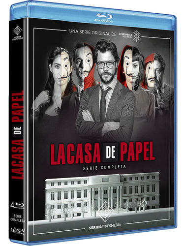 La Casa De Papel Serie Completa 10xbd25 