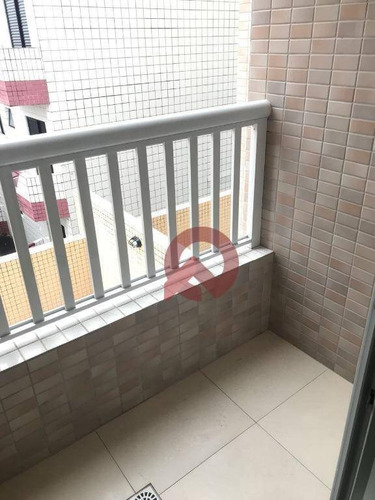 Imagem 15 de 18 de Apartamento Com 2 Dormitórios À Venda, 71 M² Por R$ 350.000,00 - Ocian - Praia Grande/sp - Ap1216