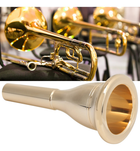 Imagen 6 de 10 de Boquilla De Instrumento Musical Tuba Horn 13.3 Mm Bass Durab